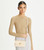 TORY BURCH Kira Chevron Chain Wallet - New Cream