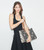 TORY BURCH T Monogram Contrast Embossed Tote