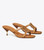TORY BURCH Miller Bombé Low Heel Sandal - Caramel Corn