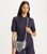 TORY BURCH Mini Fleming Metallic Quilt Crescent Bag - Silver