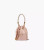 MARC JACOBS The Leather Mini Bucket Bag - Rose MARC JACOBS The Leather Mini Bucket Bag - Rose