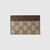 GUCCI GG Card Holder With GG Detail