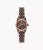 MICHAEL KORS Lexington Three-Hand Chocolate Stainless Steel Watch Mk4844 Image 1