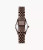 MICHAEL KORS Lexington Three-Hand Chocolate Stainless Steel Watch Mk4844 Image 3