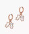 EMPORIO ARMANI Rose Gold-Tone Brass Hoop Earrings Egs3115221 Image 1