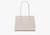 KATE SPADE Signature Spade Flower East West Large Laptop Tote DARK BEIGE MULTI Image 6