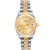 ROLEX Datejust Steel Yellow Gold Diamond Dial Ladies Watch 69173