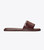TORY BURCH Double T Sport  Slide - Plum Gold