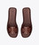 TORY BURCH Double T Sport  Slide - Plum Gold