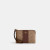 COACH Corner Zip Wristlet In Signature Canvas With Stripe COACH Corner Zip Wristlet In Signature Canvas With Stripe