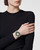 VERSACE New V Circle Quartz Men's Black Guilloche Dial Watch