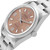 ROLEX Air King Salmon Dial Smooth Bezel Steel Mens Watch 14000 Image 5