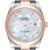 ROLEX Datejust 41 Steel Rose Gold Mother Of Pearl Diamond Dial Mens Watch 126301 Image 1