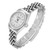 ROLEX Datejust Steel White Gold Silver Dial Ladies Watch 79174 Image 4