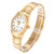 ROLEX President Datejust 31 Midsize Yellow Gold White Dial Ladies Watch 68248 Image 5
