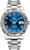 ROLEX Datejust Ii 41 Blue Roman Numeral Dial Men'S Watch 116334 Image 1