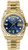 ROLEX Day-Date 36 Blue Diamond Fluted Solid Gold Watch 118238 Image 1