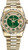 ROLEX Day-Date 36 Green Diamond Pave Dial Gold Watch 118238-0237 Image 1