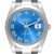 ROLEX Datejust 41 Blue Roman Dial Steel Mens Watch 126300 Image 1