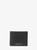 MICHAEL KORS Cooper Logo Billfold Wallet With Passcase BLACK Image 1