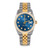 ROLEX 16013 Unisex 36mm Datejust Watch Custom Blue Diamond Dial