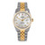 ROLEX 16013 Unisex 36mm Datejust Watch Custom Silver Diamond Dial