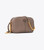TORY BURCH Mcgraw Camera Bag- Silver Maple TORY BURCH Mcgraw Camera Bag- Silver Maple