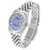 ROLEX Datejust Midsize 31 Steel White Gold Sodalite Stone Diamond Ladies Watch 68274 Image 5
