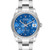 ROLEX Datejust Midsize 31 Steel White Gold Blue Flower Dial Watch 278274 Image 1