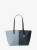 MICHAEL KORS  Jet Set Travel Medium Two-Tone Logo Tote Bag
