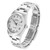 ROLEX Datejust Silver Roman Dial Smooth Bezel Steel Mens Watch 16200 Image 4