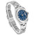 ROLEX Date 26 Blue Arabic Dial Smooth Bezel Steel Ladies Watch 79160 Image 3