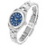 ROLEX Date 26 Blue Arabic Dial Smooth Bezel Steel Ladies Watch 79160 Image 4