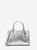 MICHAEL KORS  Sheila Small Metallic Lizard Embossed Satchel