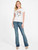 GUESS Eco Hazel Floral Tee WHITE Image 1
