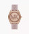 MICHAEL KORS Jan Three-Hand Pink Silicone Watch Mk7139 Image 1