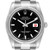 ROLEX Datejust Steel White Gold Black Dial Mens Watch 116234 Image 1
