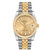 ROLEX Datejust Steel Yellow Gold Champagne Dial Mens Watch 116233 Image 2