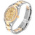 ROLEX Datejust Steel Yellow Gold Champagne Diamond Dial Watch 126203 Image 5
