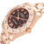 ROLEX Pearlmaster Chocolate Dial Rose Gold Diamond Ladies Watch 81315 Image 5