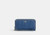 COACH Long Zip Around Wallet In Denim DENIM/SILVER/INDIGO Image 5