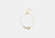 COACH Double Stitched Hearts Slider Bracelet GOLD/SILVER Image 2
