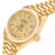 ROLEX President Datejust Yellow Gold Linen Dial Ladies Watch 69178 Image 5