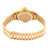 ROLEX President Datejust Yellow Gold Linen Dial Ladies Watch 69178 Image 9