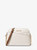 MICHAEL KORS Jet Set Travel Medium Logo Dome Crossbody Bag VANILLA Image 1