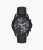 ARMANI EXCHANGE Chronograph Black Leather Watch Ax1724 Image 1 ARMANI EXCHANGE Chronograph Black Leather Watch Ax1724 Image 1