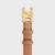 CELINE Medium Triomphe Belt In Taurillon Leather