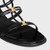 CELINE Clemence Multi Triomphe Sandal In Glazed Calfskin (@Delhi Studio)