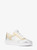 MICHAEL KORS Kai Mixed-Media Sneaker PL GLD MULTI Image 1