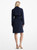 MICHAEL KORS Belted Trench Coat MIDNIGHT BLUE Image 2